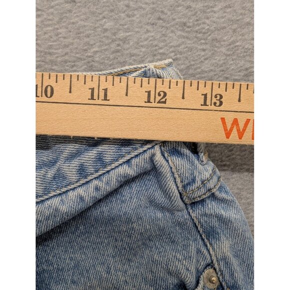 Vintage No Excuses Jeans Womens 5/6 Light Wash High Rise Mom Femme Fatale 90s - Picture 5 of 16